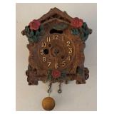 BR2 - Miniature Cuckoo Clock and 2 Metal Trivets