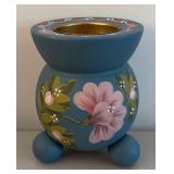 BR2 - Rosemaling Plate, Candle Holder & Bowl