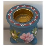 BR2 - Rosemaling Plate, Candle Holder & Bowl