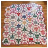 BR2 - Vintage Star Patterned Quilt