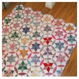 BR2 - Vintage Star Patterned Quilt