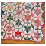 BR2 - Vintage Star Patterned Quilt