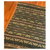 BR2 - Vintage Blanket - Southwestern Geometric Pattern
