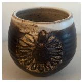 BR2 - Pottery Vases & Trinket Dish  - Hand-thrown Stoneware with Mixed Glazes