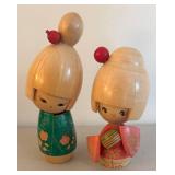 BR2 - Two Kokeshi Dolls