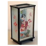 BR2 - Geisha Figurine in Glass Display Case