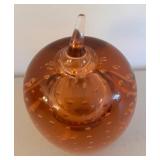 BR2 - Tiffin Controlled Bubble Apple Paperweight