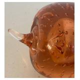 BR2 - Tiffin Controlled Bubble Apple Paperweight
