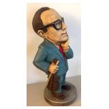 BR2 - Vintage Jack Benny Chalkware Sculpture