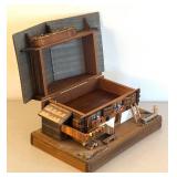 BR2 - Vintage Reuse Swiss musical box - Appenzeller Braut Chalet