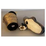 BR2 - Bird, Fish & Panda Bear Decor Set