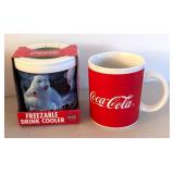 BR2 - Coca-Cola Collectibles: Vintage Tray, Glass Bottles, Mug, Plush Toys & More
