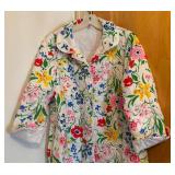 BR2 - Vintage House Coat by Chika - Size Small