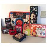 BR2 - Parker Brothers Vintage Board Games Collection - Pit, Pocket Boggle, Sum-Up, Master Mind, Spell It and More
