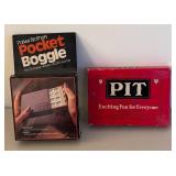 BR2 - Parker Brothers Vintage Board Games Collection - Pit, Pocket Boggle, Sum-Up, Master Mind, Spell It and More