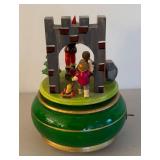 BR2 - Erzgebirge Music Box - Alpine Scene with Hunter and Village