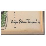 BR2 - High Tower Riser #4 Unframed Print by R. Rapson