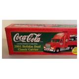 BR2 - Coca-Cola Die-Cast Trucks (Lot of 3) - 2003 Off-Road, 2002 NASCAR, 2001 Holiday Dual Classic