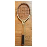 BR2 - Wilson Phoenix & Spalding Doris Hart Autograph Tennis Rackets with Wooden Press