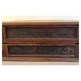 BR2 - Vintage J&P Coats Spool Cabinet
