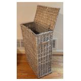 BR2 - Vintage Wicker Laundry Hamper