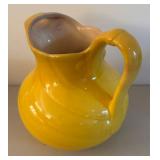 BR2 - Vintage Red Wing Pottery Pitcher with Yellow Glaze