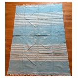 BR2 - Blanket - Vintage Blue & White Striped