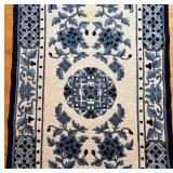 BR1 - Vintage Chinese Peking Rug 35 x 71 in