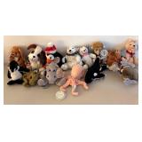 BR2 - Coca-Cola Plush Bean Bags - 1999 Collectible Assorted Animals