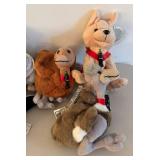 BR2 - Coca-Cola Plush Bean Bags - 1999 Collectible Assorted Animals