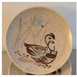 BR2 - Seven Bob White by Red Wing 8-Inch Dinner Plates - Vintage Set