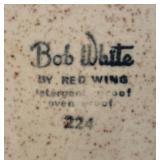 BR2 - Seven Bob White by Red Wing 8-Inch Dinner Plates - Vintage Set