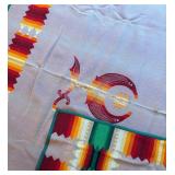 BR2 - Vintage Pendleton Cayuse Masonic Vintage Wool Blanket