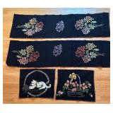 BR2 - Vintage  Embroidered Table Decor