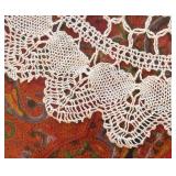 BR2 - Vintage Framed Crochet Doily