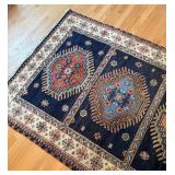 BR1 - Vintage Caucasian Shirvan Kuba Leshgi Rug