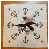 BR2 - Patriotic Quilt - Eagle, Flag & Anchor Motif