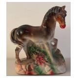 BR1 - Carnival Prize Horse Chalkware Sculpture