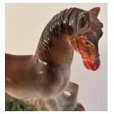 BR1 - Carnival Prize Horse Chalkware Sculpture