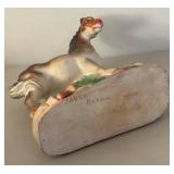 BR1 - Carnival Prize Horse Chalkware Sculpture