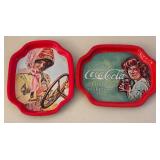 BR1 - Coca-Cola 2000 Holiday Helicopter Carrier with Metal Trays, Glassware and More