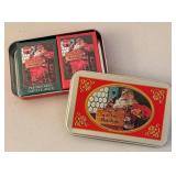 BR1 - Coca-Cola 2000 Holiday Helicopter Carrier with Metal Trays, Glassware and More