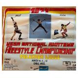 BR2 - USSA 1977 Freestyle Championship Poster - Telemark Lodge, Cable, WI