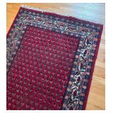 BR2 - Persian-Style Area Rug - Classy Red Field with Ornate Border