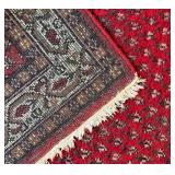 BR2 - Persian-Style Area Rug - Classy Red Field with Ornate Border