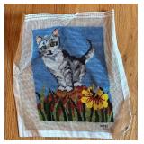 BR1 - Vintage Needlepoint & Knit Wall Hangings