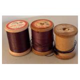 BR2 - Variety of Vintage Wooden Spools