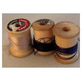 BR2 - Variety of Vintage Wooden Spools