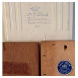 Three Delft Blue Hand Painted Windmill Tiles