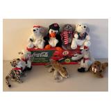 BR2 - Coca-Cola 2000 Holiday Helicopter Carrier & Plush Toys